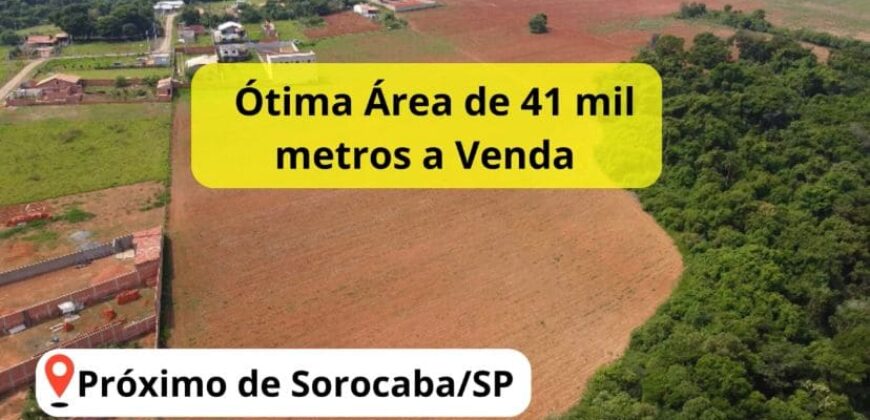 Sítio de 41 mil metros – Região de Sorocaba