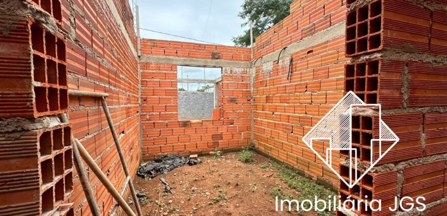 Casa em fase de construção- Jundiaquara