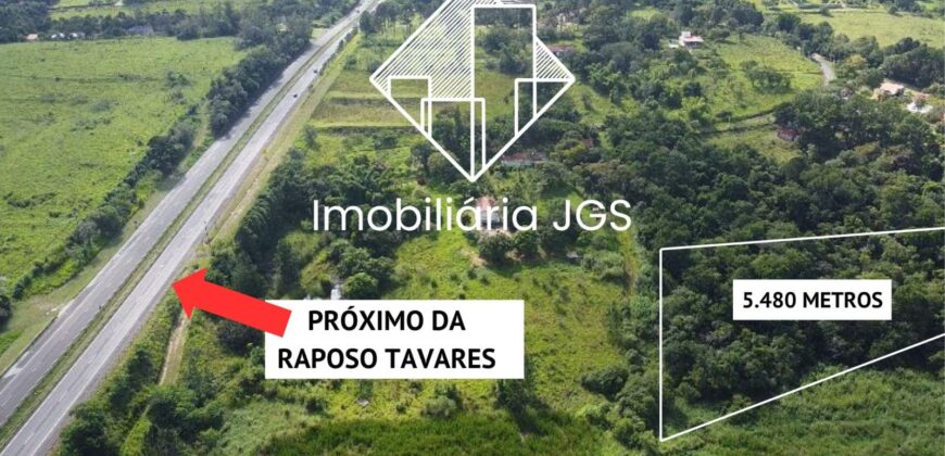 Terreno de 5.480 metros com Escritura – Araçoiaba da Serra