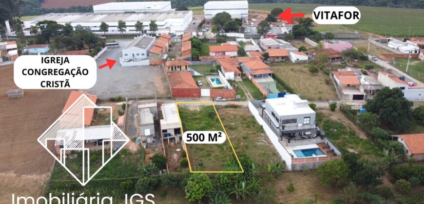 Terreno de 500 metros – Próximo da Vitafor – Jundiaquara