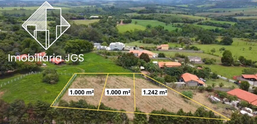 Terreno de 1.000 metros – Bairro Jundiaquara – Araçoiaba da Serra