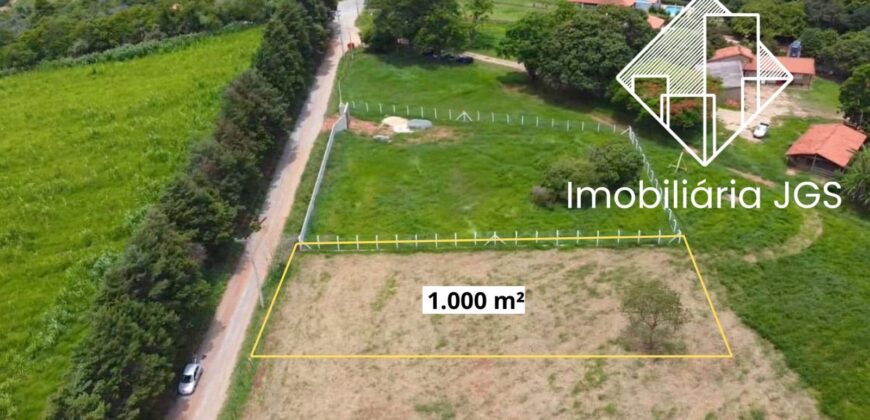 Terreno de 1.000 metros – Bairro Jundiaquara – Araçoiaba da Serra