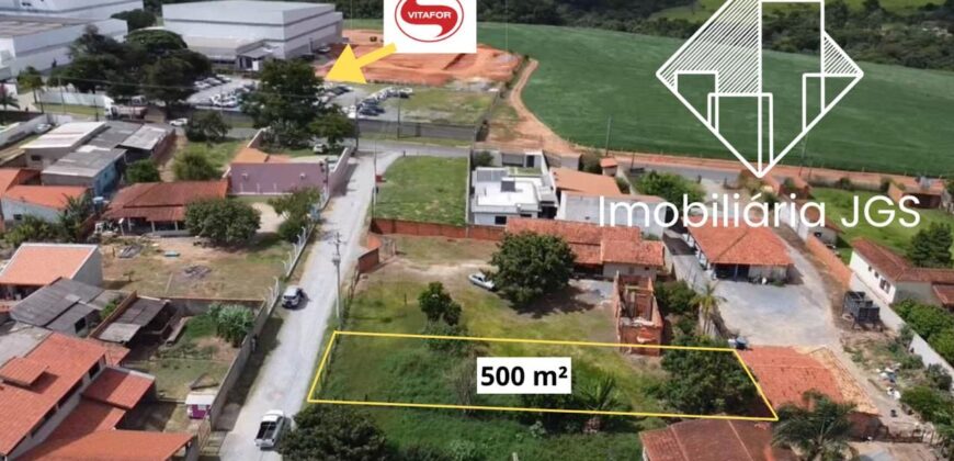 Terreno de 500 metros próximo da Vitafor – Araçoiaba da Serra