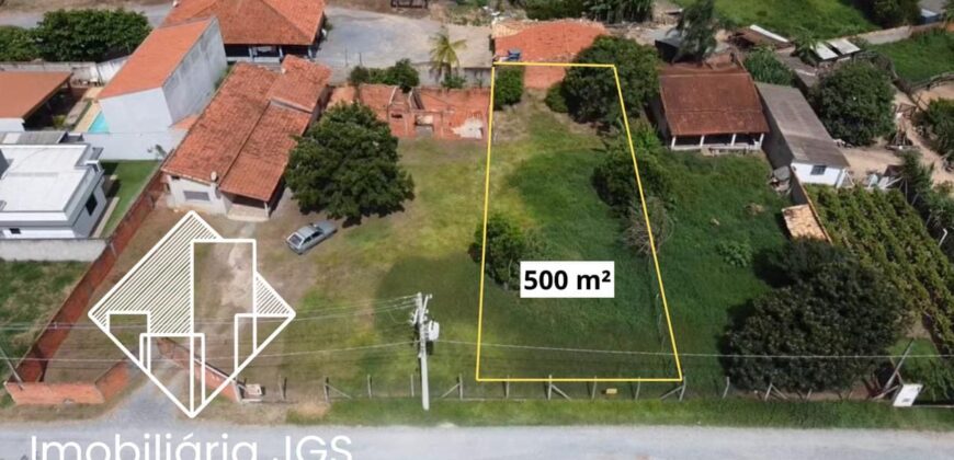 Terreno de 500 metros próximo da Vitafor – Araçoiaba da Serra