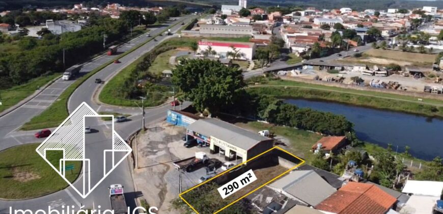 Terreno Comercial de 290 metros – Salto de Pirapora/SP