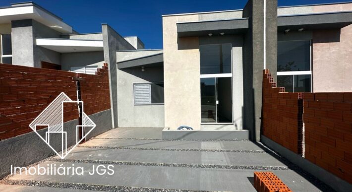Casa nova com Quintal – Loteamento são Lucas – Salto de Pirapora/SP