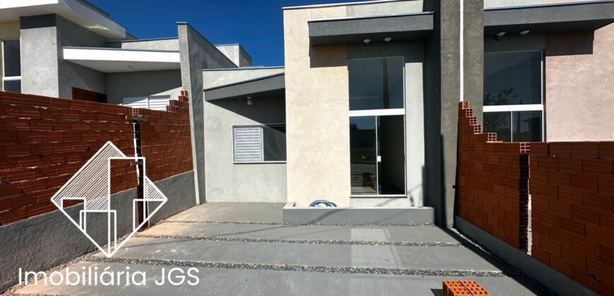 Casa nova com Quintal – Loteamento são Lucas – Salto de Pirapora/SP