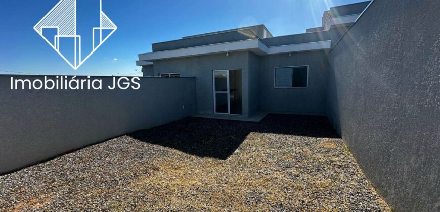 Casa nova com Quintal – Loteamento são Lucas – Salto de Pirapora/SP