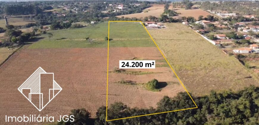 Excelente Área de 24.200 metros (1 alqueire) – Região de Sorocaba/SP