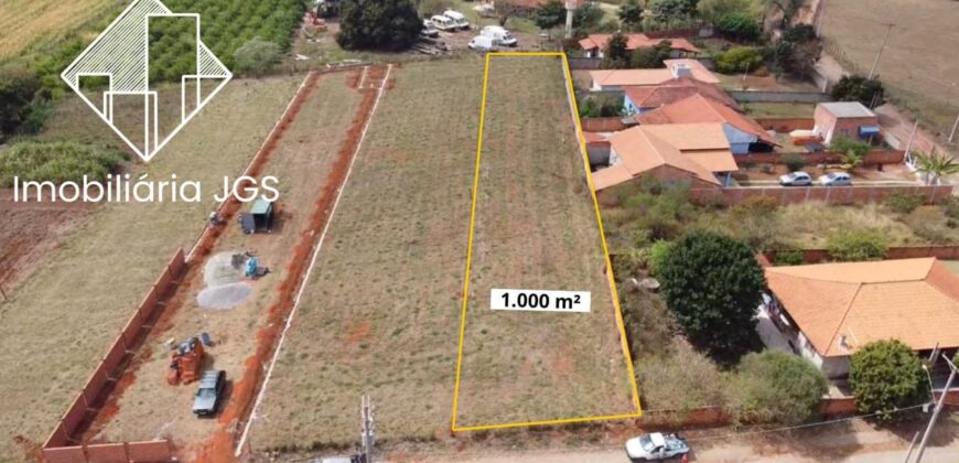 Terreno de 1.000 metros próximo do Asfalto – Bairro Colégio Velho