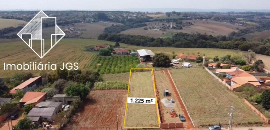 Terreno de 1.225 metros no bairro Colégio Velho – Araçoiaba da Serra/SP