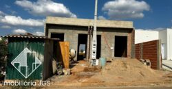 Casa em fase de construção – Loteamento São Lucas