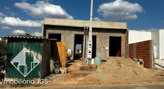 Casa em fase de construção – Loteamento São Lucas