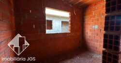 Casa em fase de construção – Loteamento São Lucas