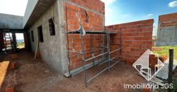 Casa em fase de construção – Loteamento São Lucas