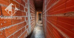 Casa em fase de construção – Loteamento São Lucas