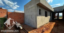 Casa em fase de construção – Loteamento São Lucas