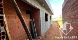 Casa em fase de construção – Loteamento São Lucas
