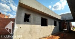 Casa em fase de construção – Loteamento São Lucas