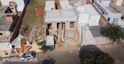 Casa em fase de construção – Loteamento São Lucas
