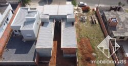 Casa em fase de construção – Loteamento São Lucas