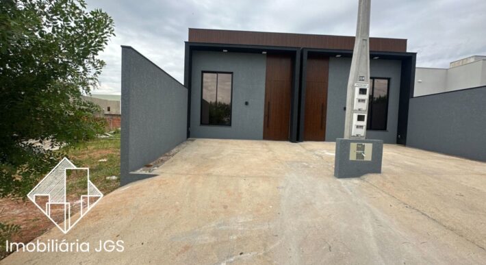 Casa Nova com fino acabamento – Loteamento São Lucas