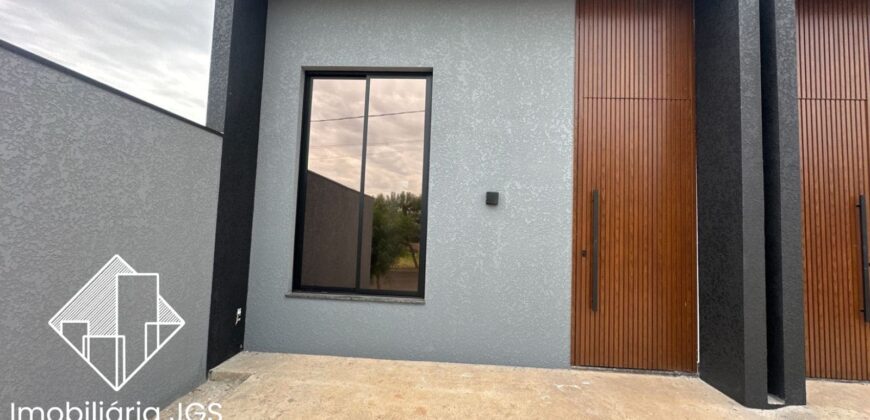 Casa Nova com fino acabamento – Loteamento São Lucas