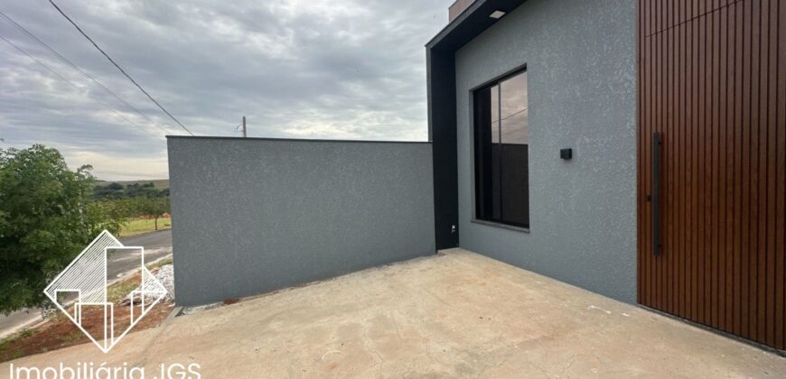 Casa Nova com fino acabamento – Loteamento São Lucas