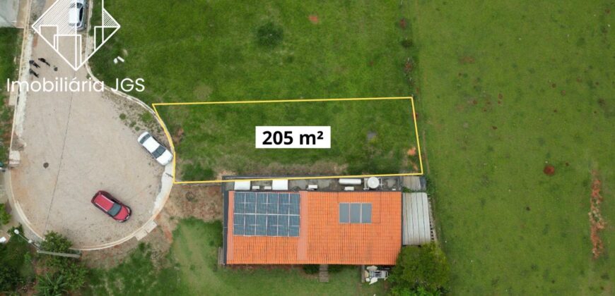 Terreno de 205 metros – Residencial terras do Sol Poente