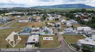 Terreno de 1.047 metros em Condomínio Fechado – Araçoiaba da Serra/SP