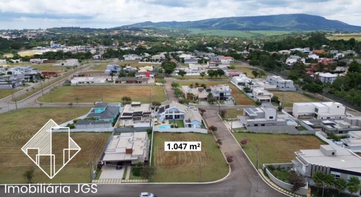 Terreno de 1.047 metros em Condomínio Fechado – Araçoiaba da Serra/SP