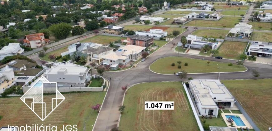 Terreno de 1.047 metros em Condomínio Fechado – Araçoiaba da Serra/SP