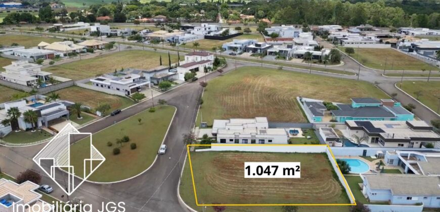 Terreno de 1.047 metros em Condomínio Fechado – Araçoiaba da Serra/SP