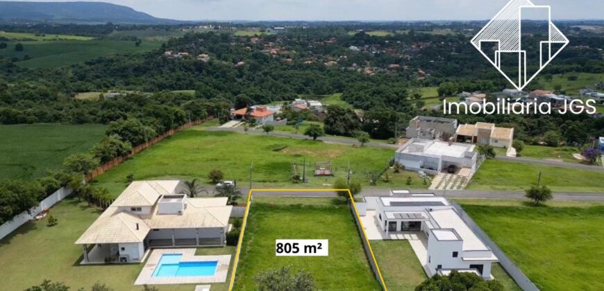 Oportunidade de Terreno de 805 metros – Condomínio Village Araçoiaba
