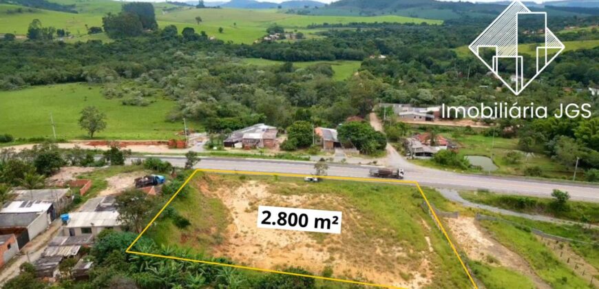 Terreno de 2.883 metros com acesso no asfalto – Pilar do Sul/SP