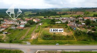 Terreno de 2.883 metros com acesso no asfalto – Pilar do Sul/SP