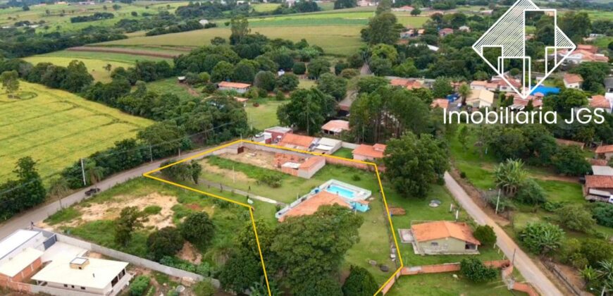 Chácara de 3.943 metros – Acesso no Asfalto – Jundiaquara