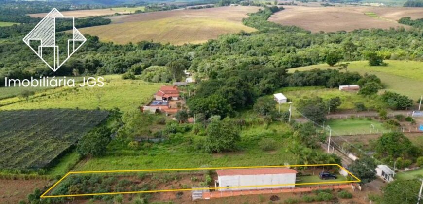 Chácara de 1.109 metros com paisagismo – Salto de Pirapora/SP