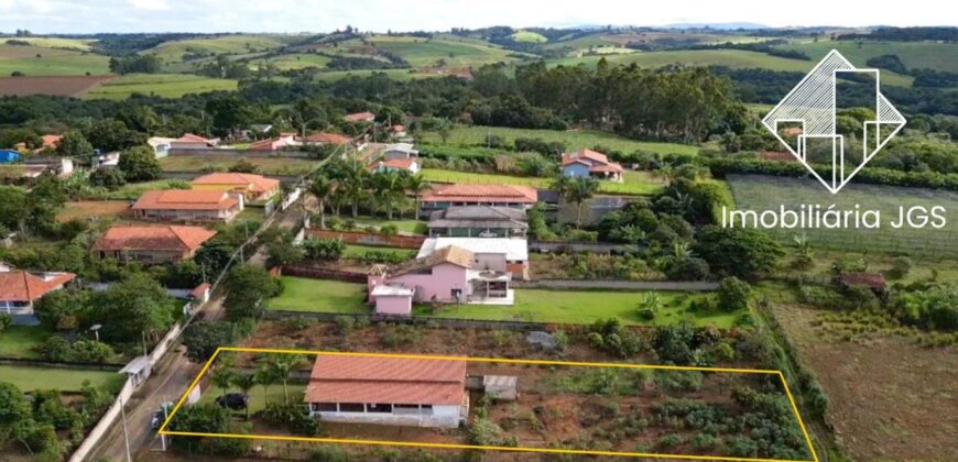 Chácara de 1.109 metros com paisagismo – Salto de Pirapora/SP
