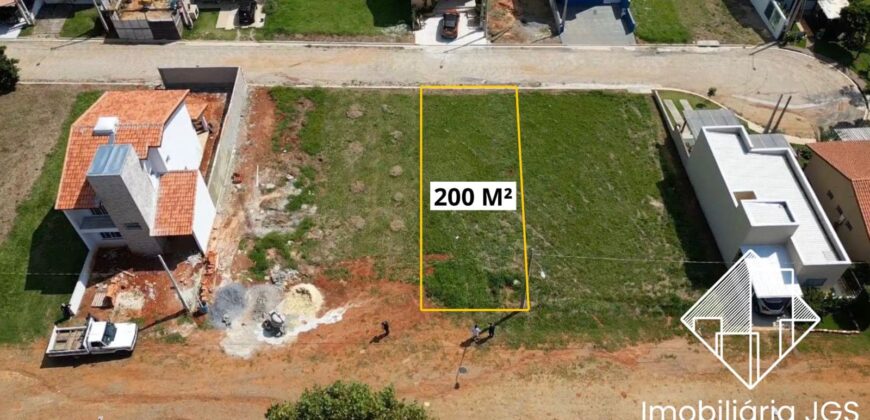 Terreno de 200 metros no Residencial Terras do Sol Poente