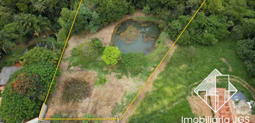 Terreno de 2.374 metros com Lago e nascentes – Araçoiaba da Serra