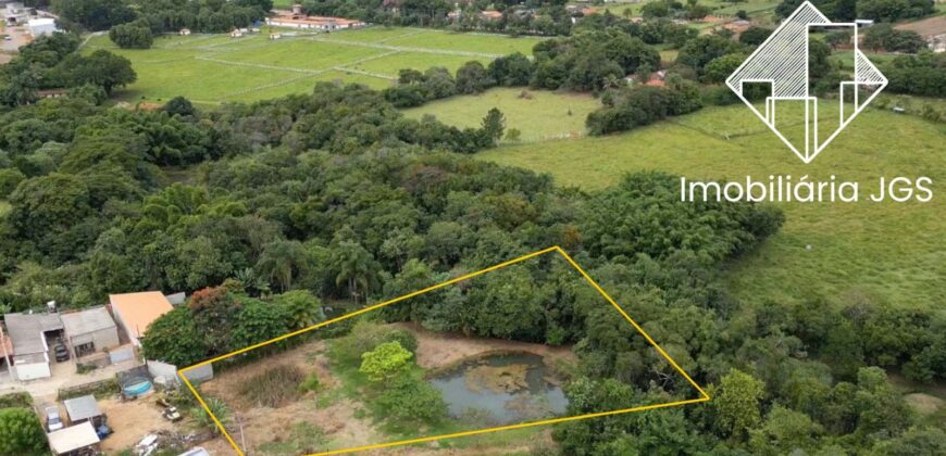 Terreno de 2.374 metros com Lago e nascentes – Araçoiaba da Serra