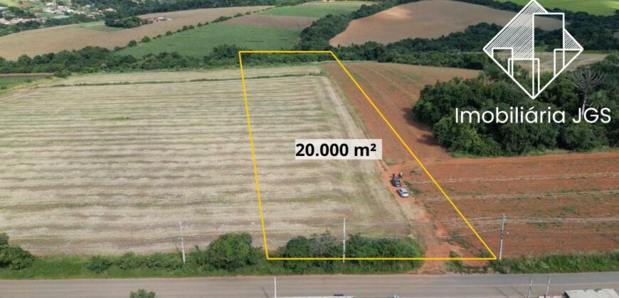 Área de 20 mil metros – Acesso no asfalto – Próximo de Sorocaba