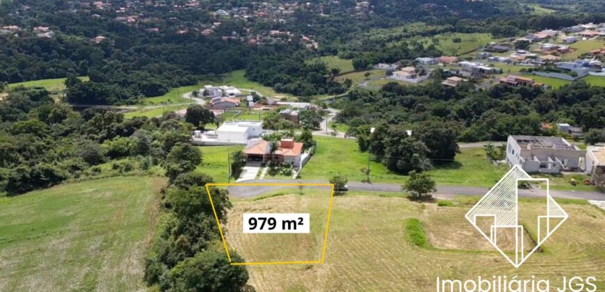 Terreno plano de 979 metros – Condomínio Village Araçoiaba