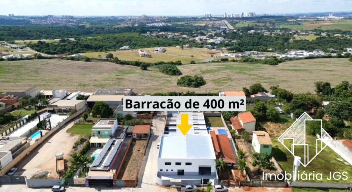 Barracão de 400 metros próximo de Sorocaba/SP