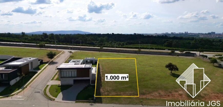 Terreno de 1.000 metros no Condomínio UP