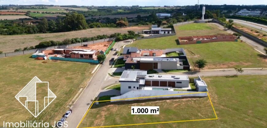 Terreno de 1.000 metros no Condomínio UP