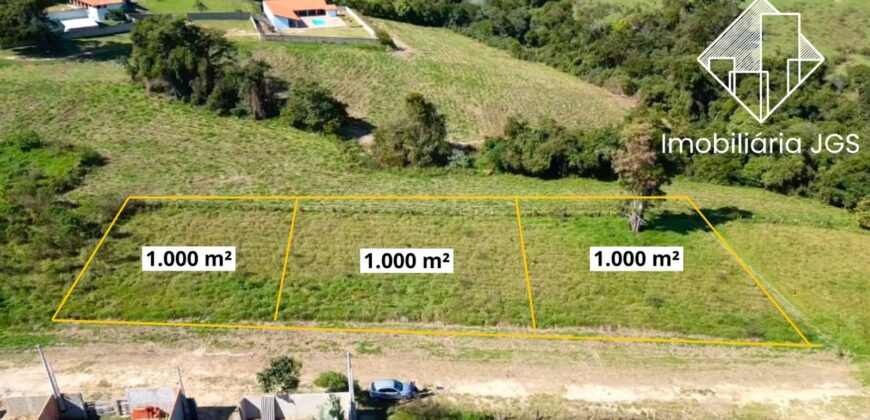 Oportunidade de Terrenos de 1.000 metros – Araçoiaba da Serra/SP