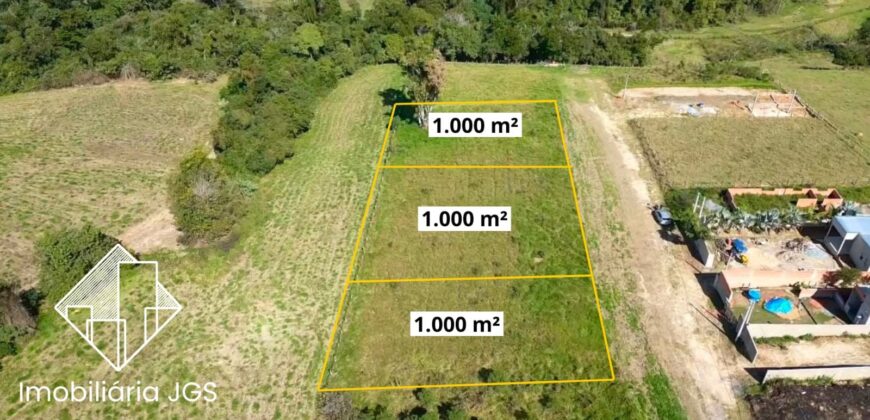 Oportunidade de Terrenos de 1.000 metros – Araçoiaba da Serra/SP