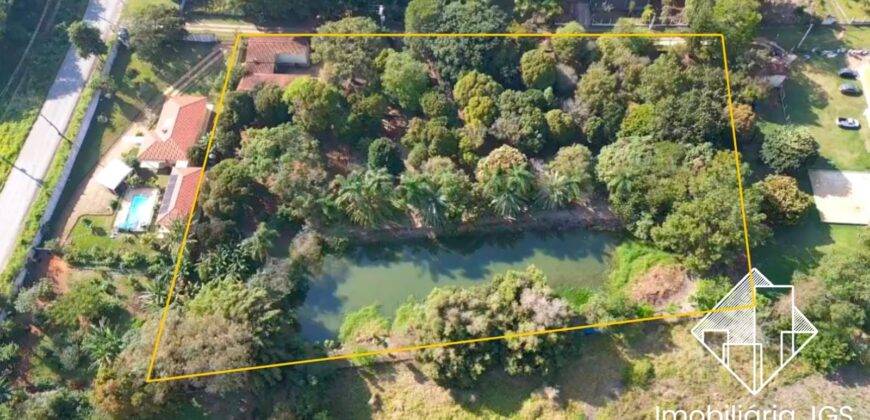 Oportunidade de Chácara com Lago – Bairro Jundiaquara